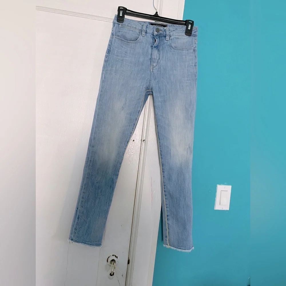 BROCKENBOW  pants for women size 25 color blue good condition - Picture 2 of 7